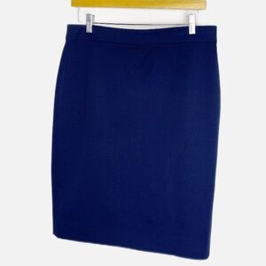 J Crew No. 2 Pencil skirt Navy 8